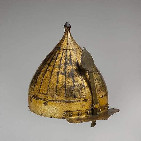 Helmet, Turkish, late 16th century. Creator: Unknown