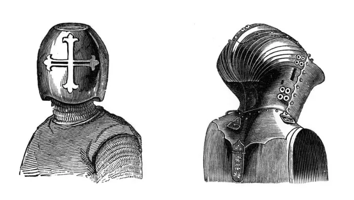 Framed Print : Helmets, 13th and 15th centuries, (1870) Framed Print : Helmets, 13th and 15th centuries, (1870)