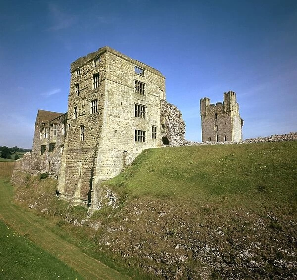 Helmsley Castle, 12th century. Artist: Walter l Espec