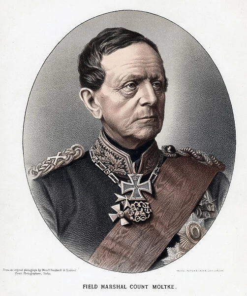 Helmuth Karl Bernhard, Count von Moltke, Prussian general and statesman, c1880