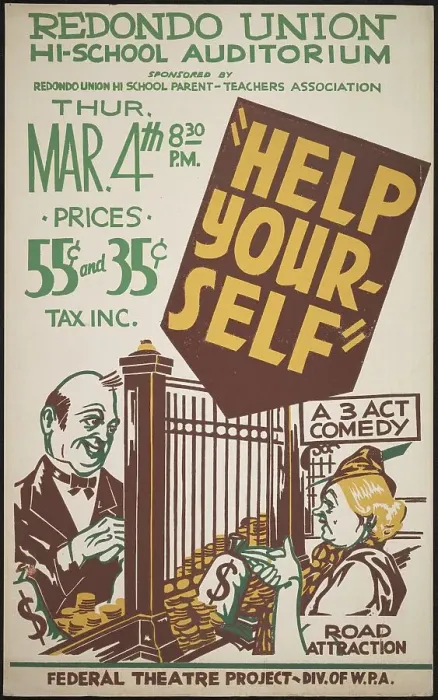 Framed Print : Help Yourself, [193-]. Creator: Unknown