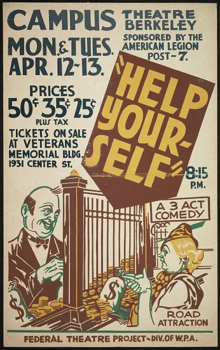 Framed Print : Help Yourself, [193-]. Creator: Unknown