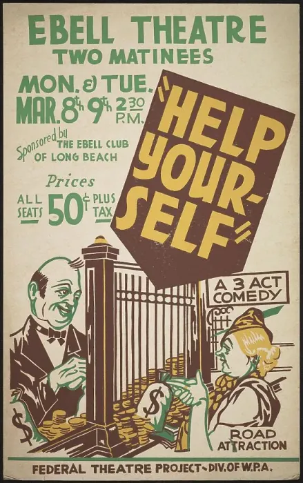 Framed Print : Help Yourself, [193-]. Creator: Unknown