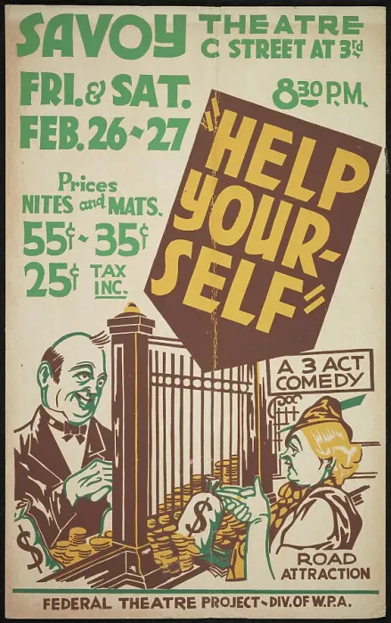 Framed Print : Help Yourself, [193-]. Creator: Unknown