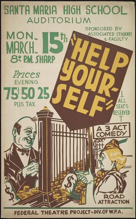 Framed Print : Help Yourself, [193-]. Creator: Unknown
