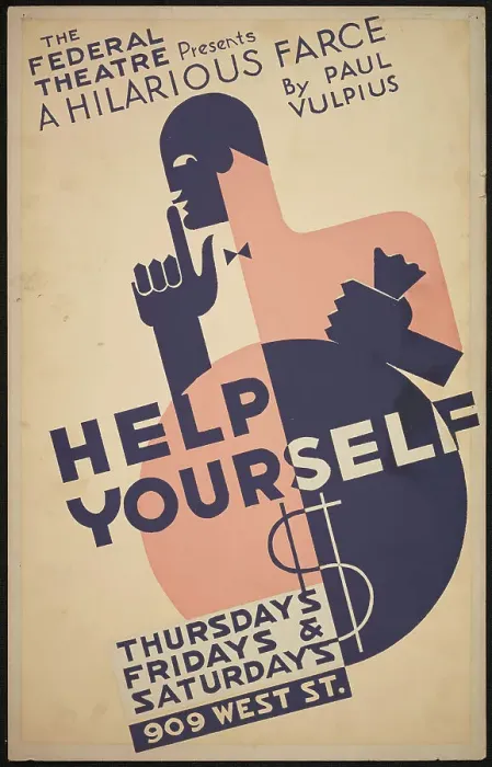 Framed Print : Help Yourself, [193-]. Creator: Unknown