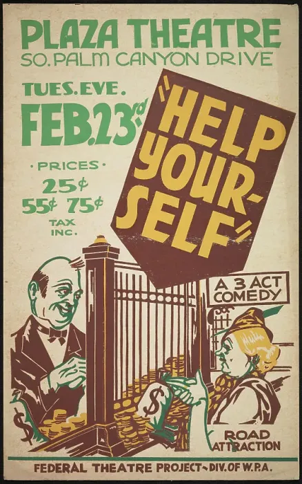 Framed Print : Help Yourself, (Palm Springs?), [193-]. Creator: Unknown