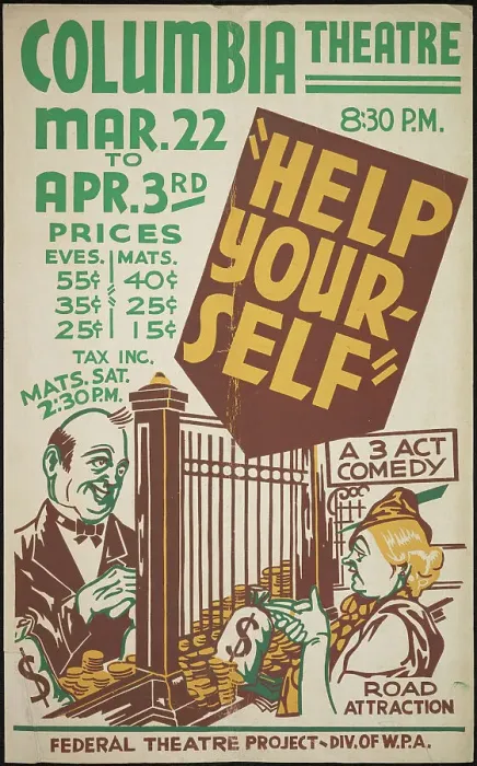Framed Print : Help Yourself, San Francisco, 1937. Creator: Unknown Framed Print : Help Yourself, San Francisco, 1937. Creator: Unknown