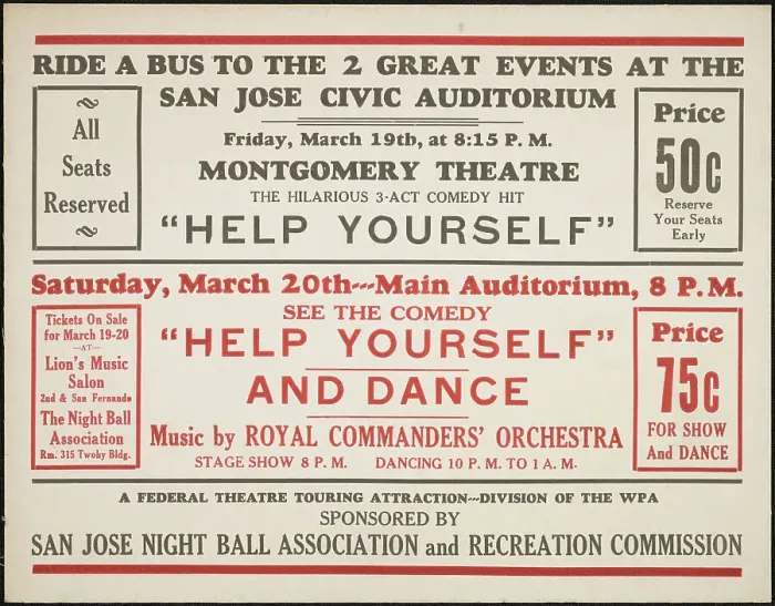 Framed Print : Help Yourself, San Jose, [193-]. Creator: Unknown