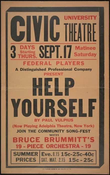 Framed Print : Help Yourself, Syracuse, NY, 1936. Creator: Unknown Framed Print : Help Yourself, Syracuse, NY, 1936. Creator: Unknown