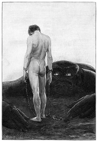 The Helplessness of Man Against Destiny, 1899. Artist: JF Weber