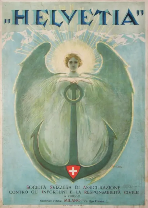 Framed Print : Helvetia. Private Collection Framed Print : Helvetia. Private Collection