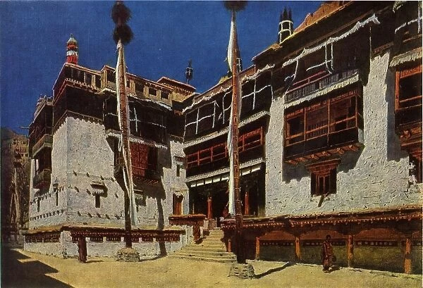 Hemis Monastery in Ladakh, 1875, (1965). Creator: Vasily Vereshchagin