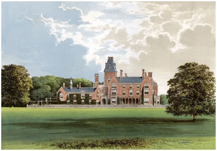 Framed Print : Hemsted Park, near Staplehurst, Kent, home of Viscount Cranbrook, c1880 Framed Print : Hemsted Park, near Staplehurst, Kent, home of Viscount Cranbrook, c1880