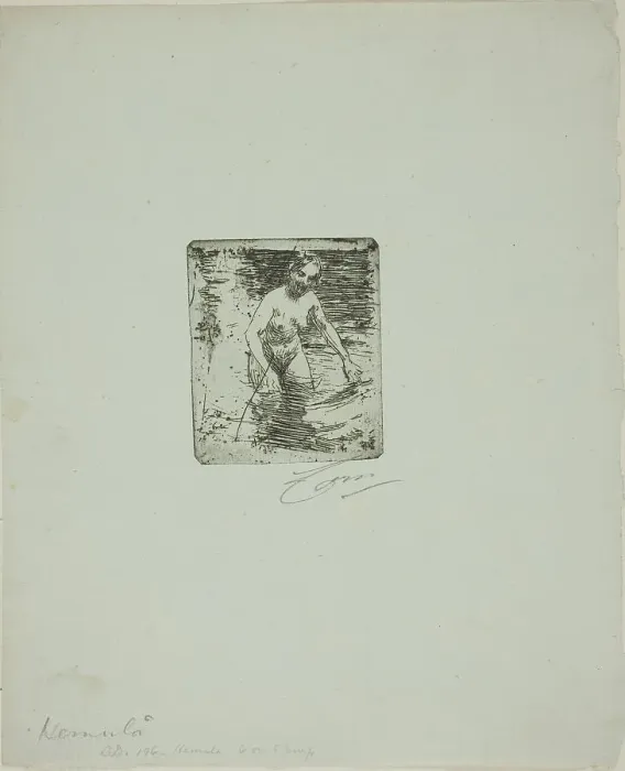 Framed Print : Hemulå I, 1906. Creator: Anders Leonard Zorn Framed Print : Hemulå I, 1906. Creator: Anders Leonard Zorn