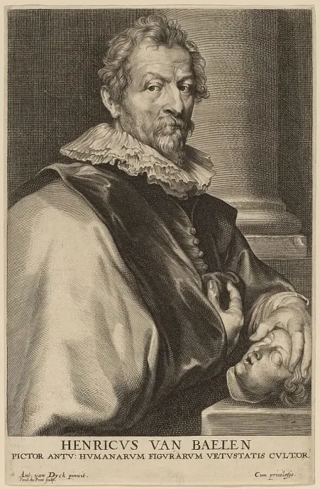 Framed Print : Hendrick van Balen, probably 1626 / 1641. Creator: Paulus Pontius Framed Print : Hendrick van Balen, probably 1626 / 1641. Creator: Paulus Pontius
