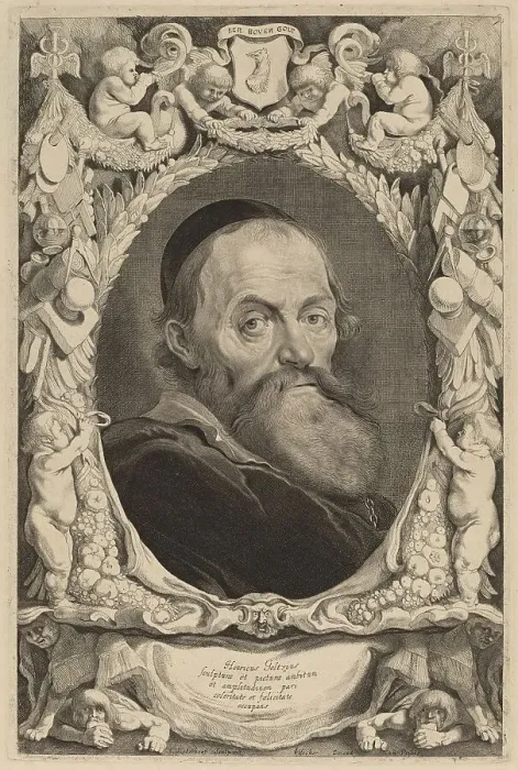 Framed Print : Hendrik Goltzius. Creator: Jonas Suyderhoef