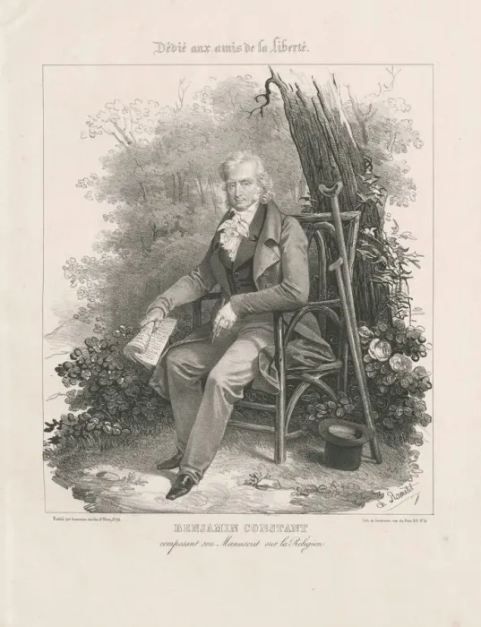 Framed Print : Henri-Benjamin Constant de Rebecque (1767-1830) Framed Print : Henri-Benjamin Constant de Rebecque (1767-1830)