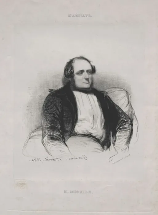 Framed Print : Henri (Bonaventure) Monnier, 1840. Creator: Paul Gavarni (French, 1804-1866) Framed Print : Henri (Bonaventure) Monnier, 1840. Creator: Paul Gavarni (French, 1804-1866)