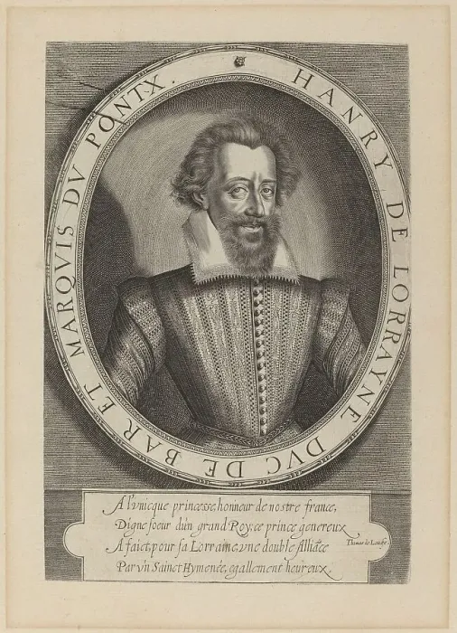 Framed Print : Henri, duc de Bar. Creator: Thomas de Leu Framed Print : Henri, duc de Bar. Creator: Thomas de Leu