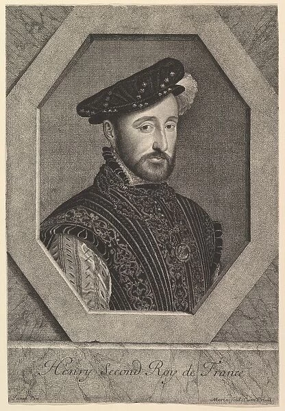 Henri II, roi de France. Creator: Jean Morin