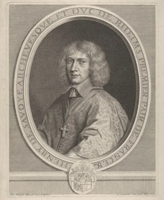 Framed Print : Henri II de Sevoie, ca. 1651. Creator: Robert Nanteuil Framed Print : Henri II de Sevoie, ca. 1651. Creator: Robert Nanteuil
