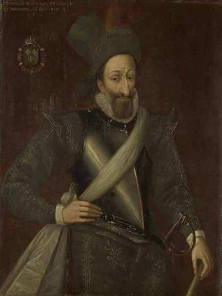 Henri IV (1553-1610), King of France, 1592. Creator: Jacob Bunel