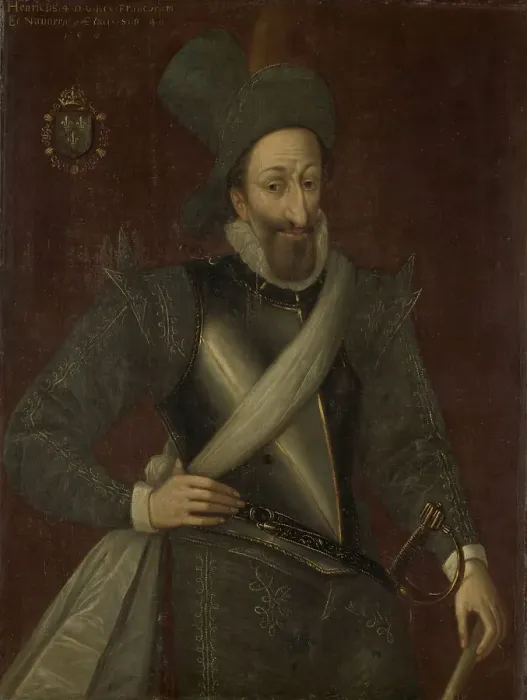 Framed Print : Henri IV (1553-1610), King of France, 1592. Creator: Jacob Bunel Framed Print : Henri IV (1553-1610), King of France, 1592. Creator: Jacob Bunel