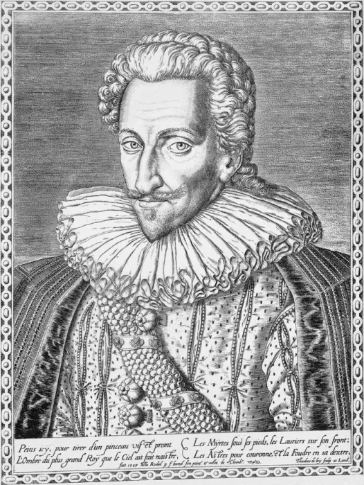 Framed Print : Henri IV of France as King of Navarre, 1589. Artist: Theodore de Bry Framed Print : Henri IV of France as King of Navarre, 1589. Artist: Theodore de Bry