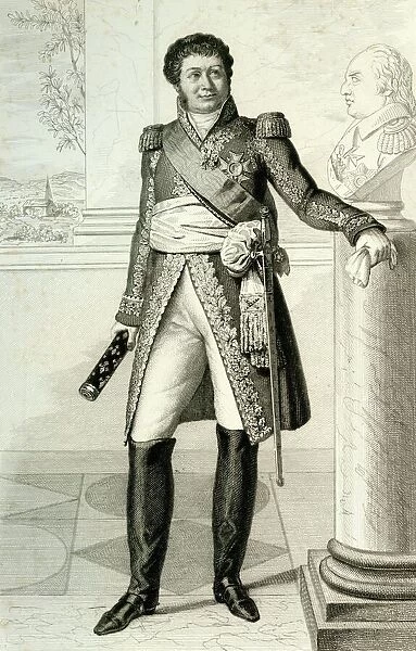 Henri Jacques-Guillaume Clarke, 1804, (1839). Creator: Julien Leopold Boilly