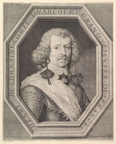 Henri de Lorraine, comte d Harcourt. Creator: Jean Morin