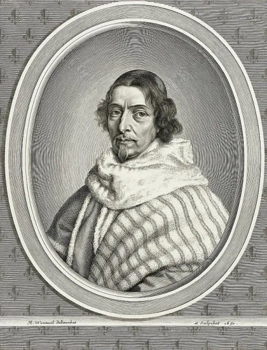 Framed Print : Henri de Mesmes, 1650. Creator: Robert Nanteuil Framed Print : Henri de Mesmes, 1650. Creator: Robert Nanteuil