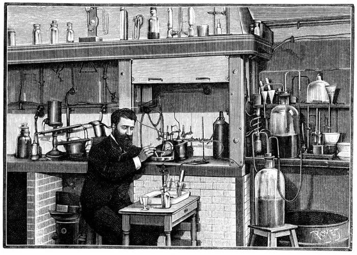 Framed Print : Henri Moissan, French chemist, c1883 (1903)