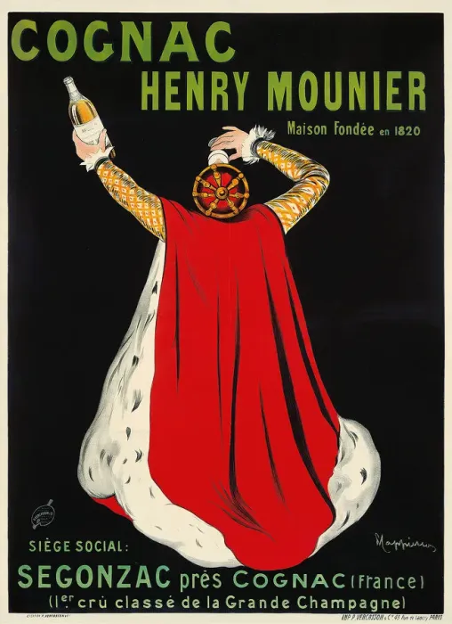 Framed Print : Henri Mounier Cognac, c. 1910. Creator: Cappiello, Leonetto (1875-1942)