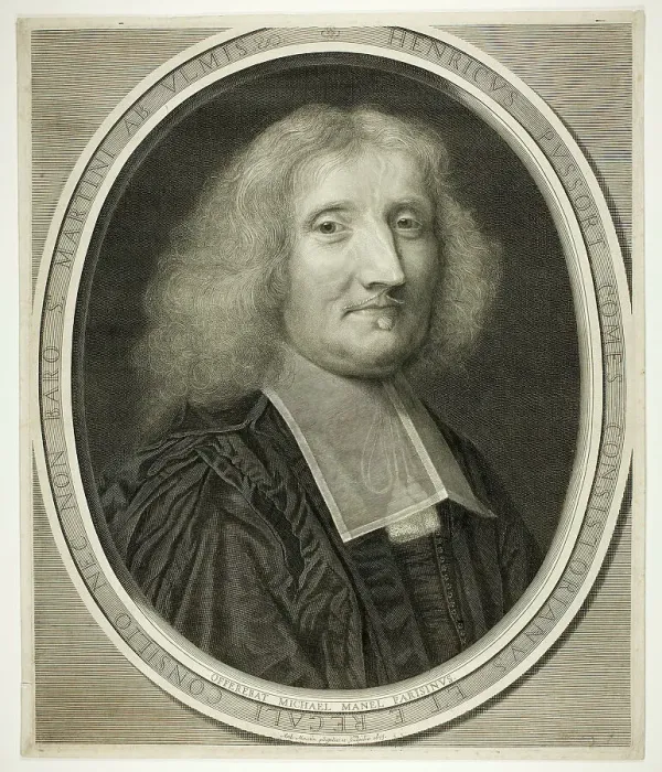 Framed Print : Henri de Pussort, 1675. Creator: Antoine Masson Framed Print : Henri de Pussort, 1675. Creator: Antoine Masson
