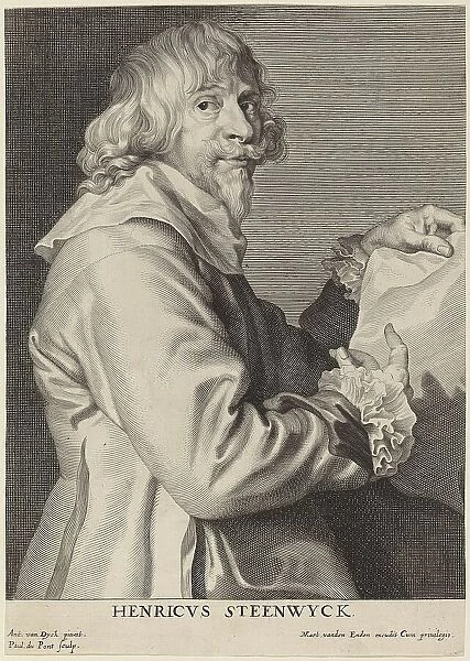 Henricus Steenwyck, before 1641. Creator: Paulus Pontius