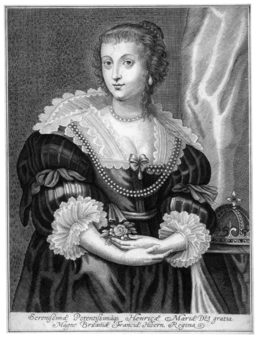 Framed Print : Henrietta Maria of France, Queen Consort of King Charles I of England Framed Print : Henrietta Maria of France, Queen Consort of King Charles I of England