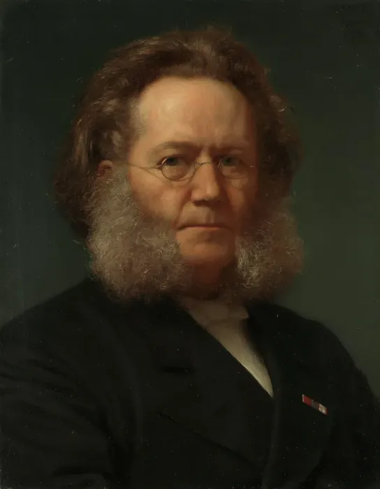 Framed Print : Henrik Ibsen, 1879. Creator: Henrik Olrik Framed Print : Henrik Ibsen, 1879. Creator: Henrik Olrik