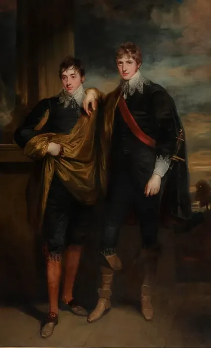 Framed Print : Henry Augustus Berkeley Craven and Keppel Richard Craven, 1800. Creator: John Hoppner Framed Print : Henry Augustus Berkeley Craven and Keppel Richard Craven, 1800. Creator: John Hoppner