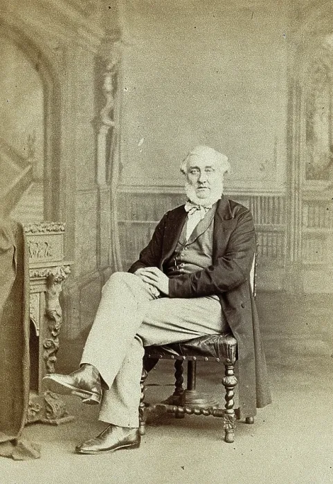 Framed Print : Henry Bence Jones, 1868. Creator: Ernest Edwards Framed Print : Henry Bence Jones, 1868. Creator: Ernest Edwards