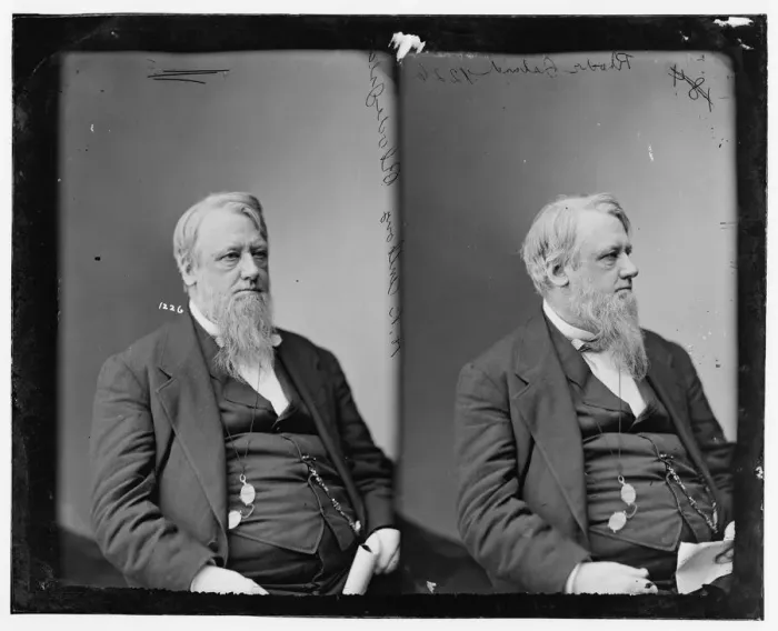 Framed Print : Henry Bowen Anthony of Rhode Island, 1865-1880. Creator: Unknown Framed Print : Henry Bowen Anthony of Rhode Island, 1865-1880. Creator: Unknown