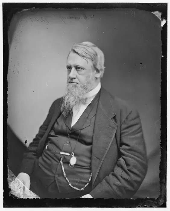 Framed Print : Henry Bowen Anthony of Rhode Island. 1865-1880. Creator: Unknown Framed Print : Henry Bowen Anthony of Rhode Island. 1865-1880. Creator: Unknown
