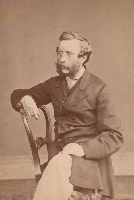 Framed Print : Henry Brittan Willis, 1860s. Creator: John & Charles Watkins Framed Print : Henry Brittan Willis, 1860s. Creator: John & Charles Watkins