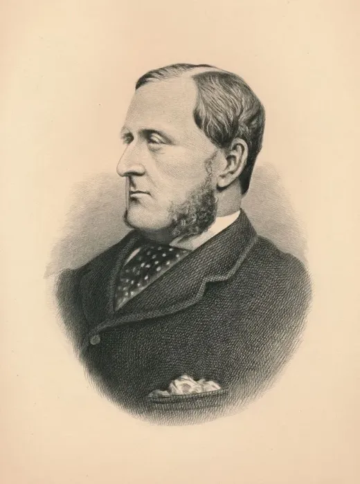 Framed Print : Henry Chaplin, 1st Viscount Chaplin (1840-1923), British landowner, racehorse owner, 1896