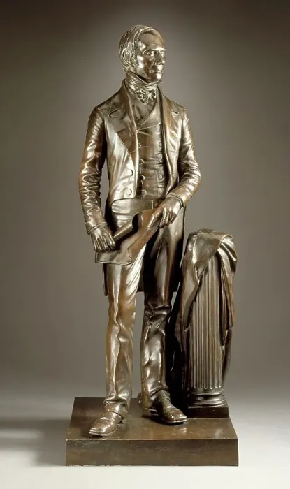 Framed Print : Henry Clay, Modeled 1858. Creator: Thomas Ball Framed Print : Henry Clay, Modeled 1858. Creator: Thomas Ball