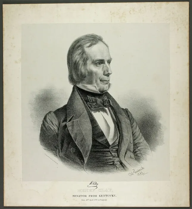 Framed Print : Henry Clay, Senator from Kentucky, 1840. Creator: Charles Fenderich Framed Print : Henry Clay, Senator from Kentucky, 1840. Creator: Charles Fenderich