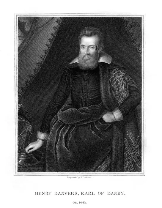 Framed Print : Henry Danvers, Earl of Danby, (1828). Artist: J Cochran Framed Print : Henry Danvers, Earl of Danby, (1828). Artist: J Cochran