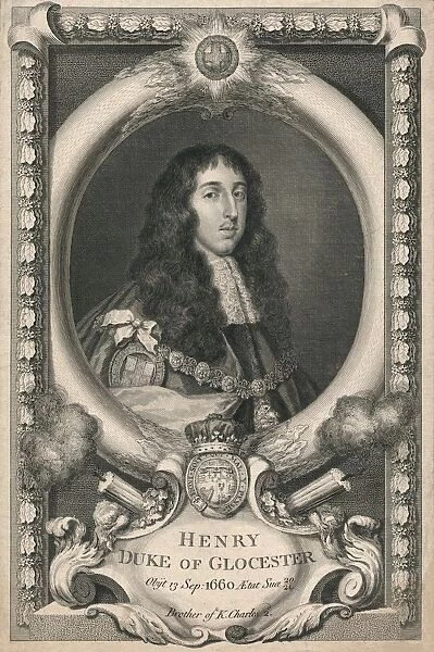 Henry, Duke of Gloucester, 1736. Creator: George Vertue