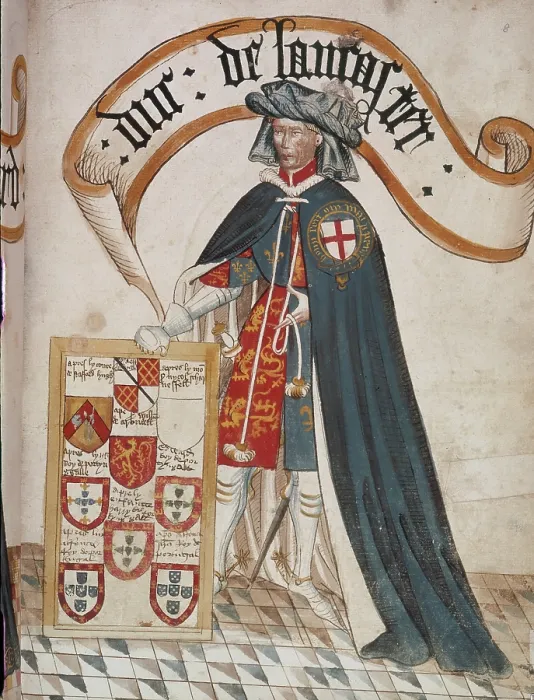 Framed Print : Henry, Duke of Lancaster, (c1440-1450). Creator: Unknown Framed Print : Henry, Duke of Lancaster, (c1440-1450). Creator: Unknown