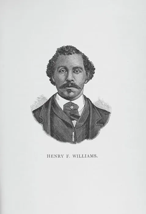 Framed Print : Henry F. Williams, 1887. Creator: Unknown Framed Print : Henry F. Williams, 1887. Creator: Unknown